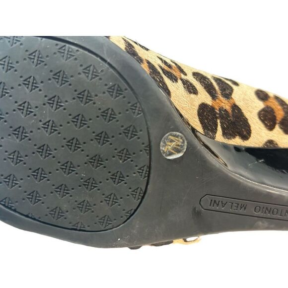NWOT Antonio Melani Leopard Print Shoes7.5 - Picture 7 of 8